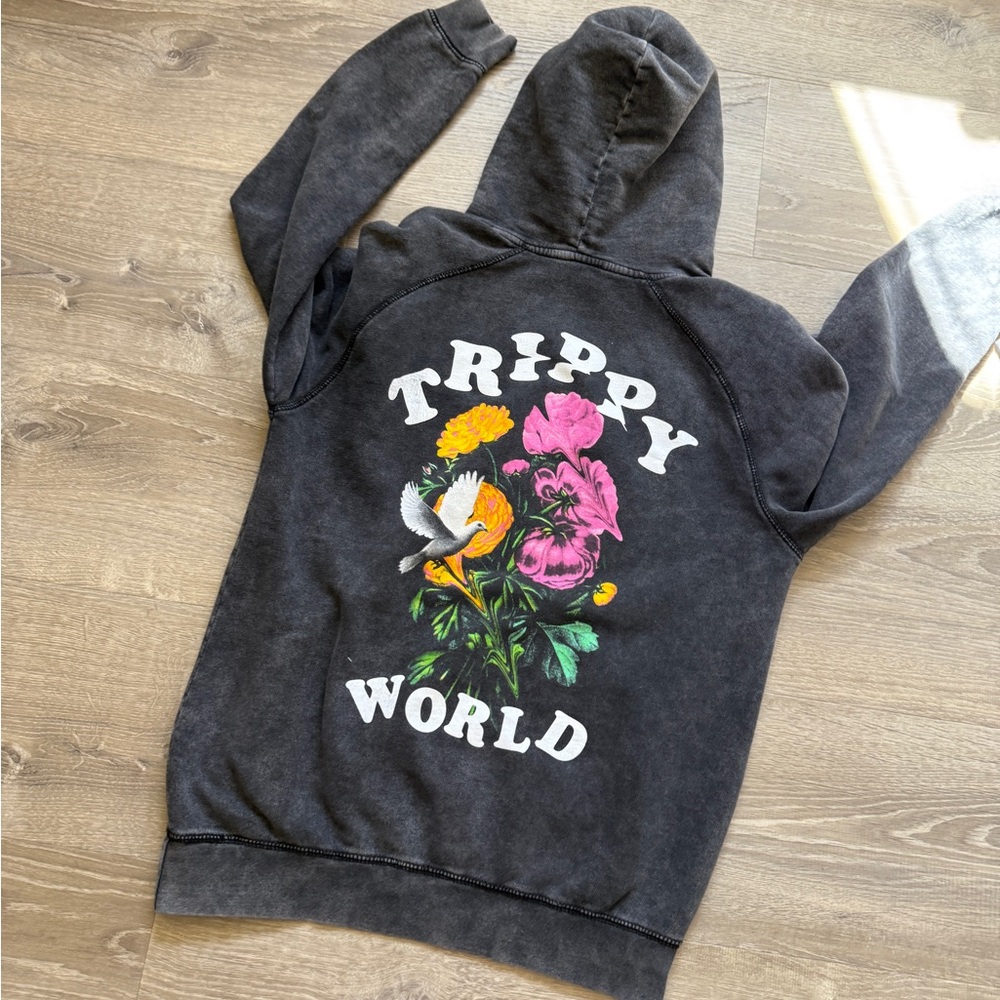 PacSun charcoal Hoodie-Size M - Picture 7 of 7